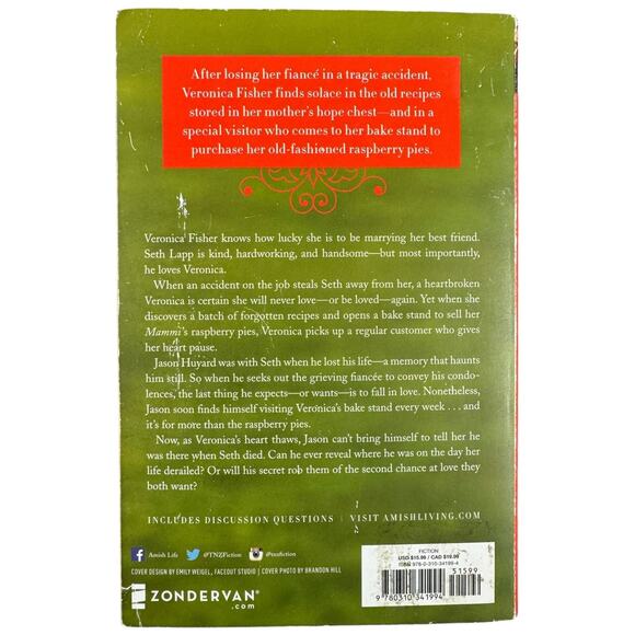 The Forgotten Recipe by Amy Clipston (Paperback) - Picture 2 of 6